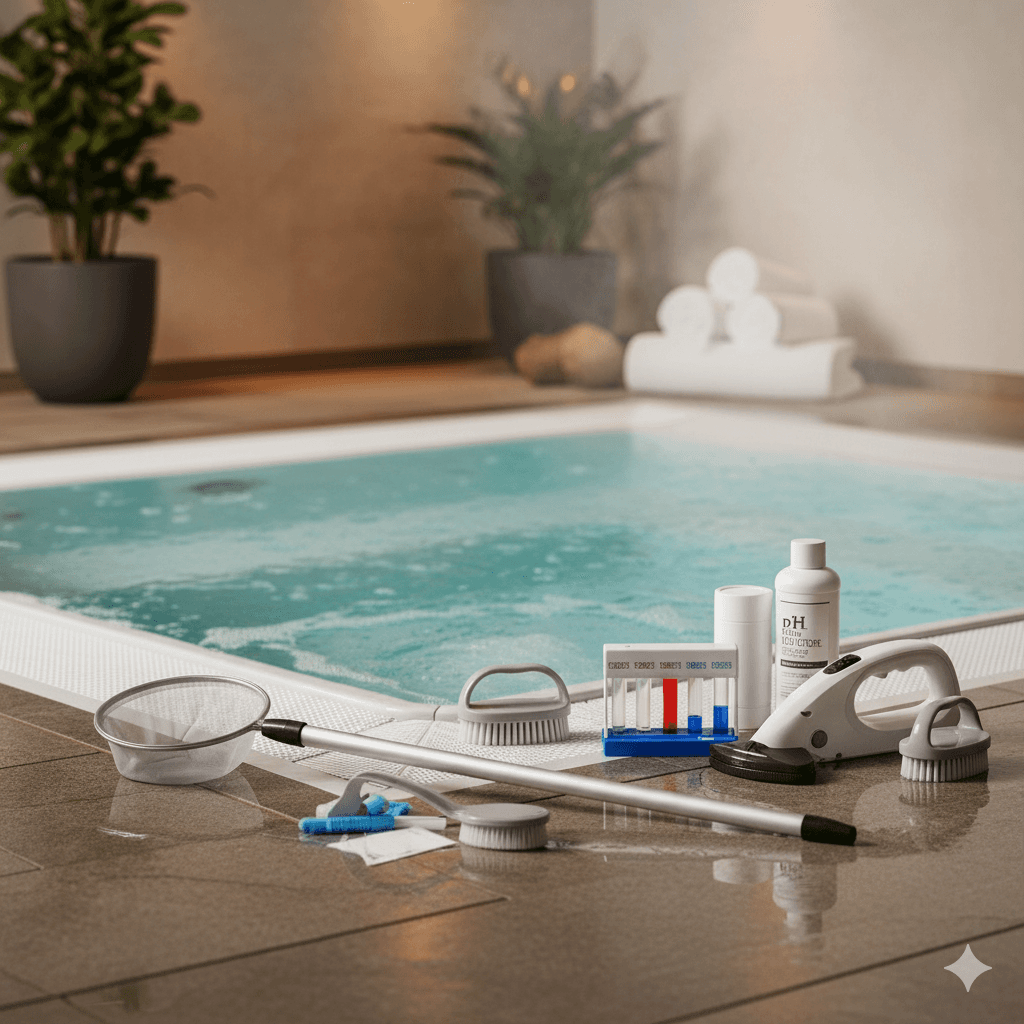 Spa Pool Cleaning Tools: Smart Design for High-Temperature, Compact Environments Spa Pool Cleaning Tools: Smart Design for High-Temperature, Compact Environments