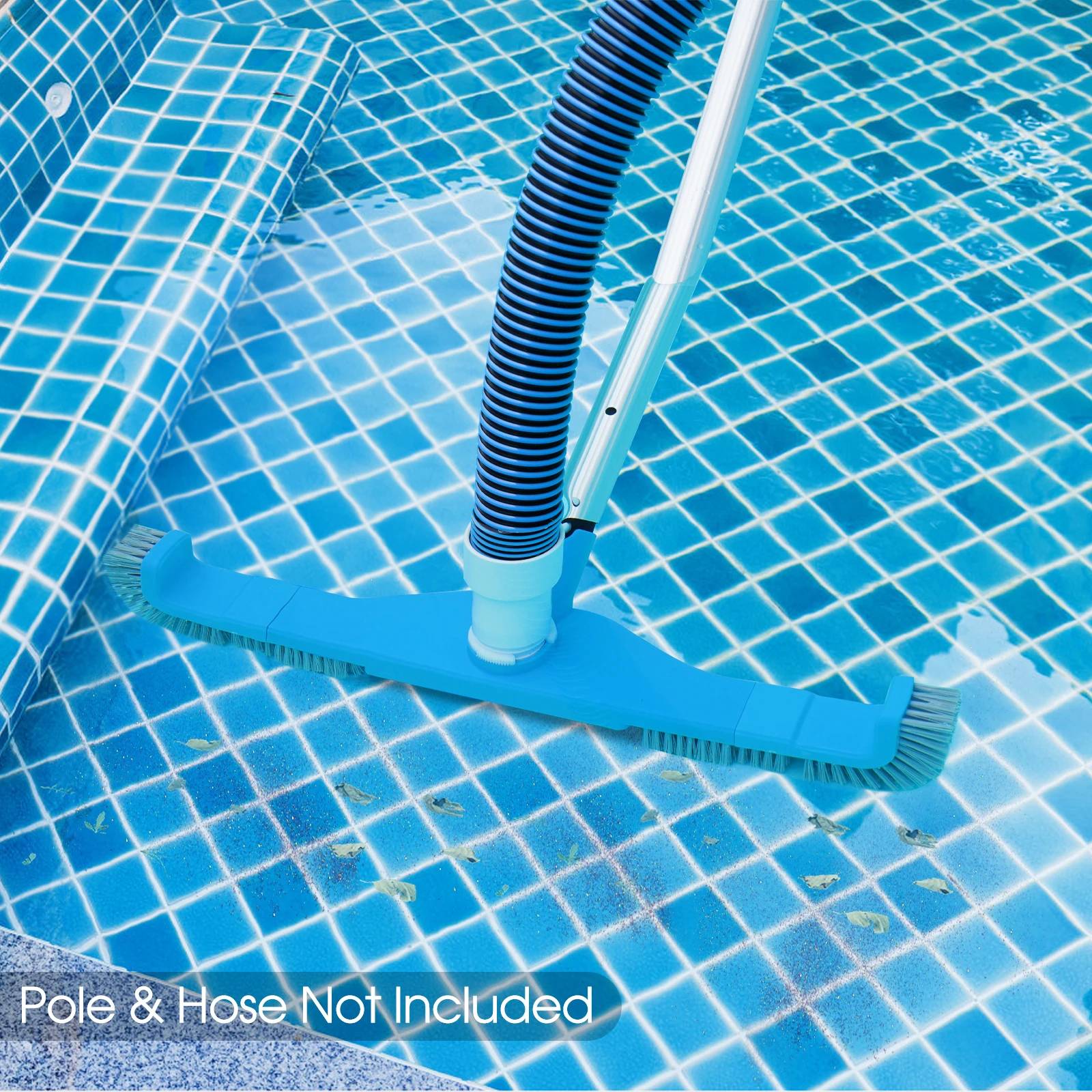 Pool Brushes Vacuum Cleaning Brush Head Accessories Suction Pool Vacuum Head Swimming Pool Cleaner With Curved Brush