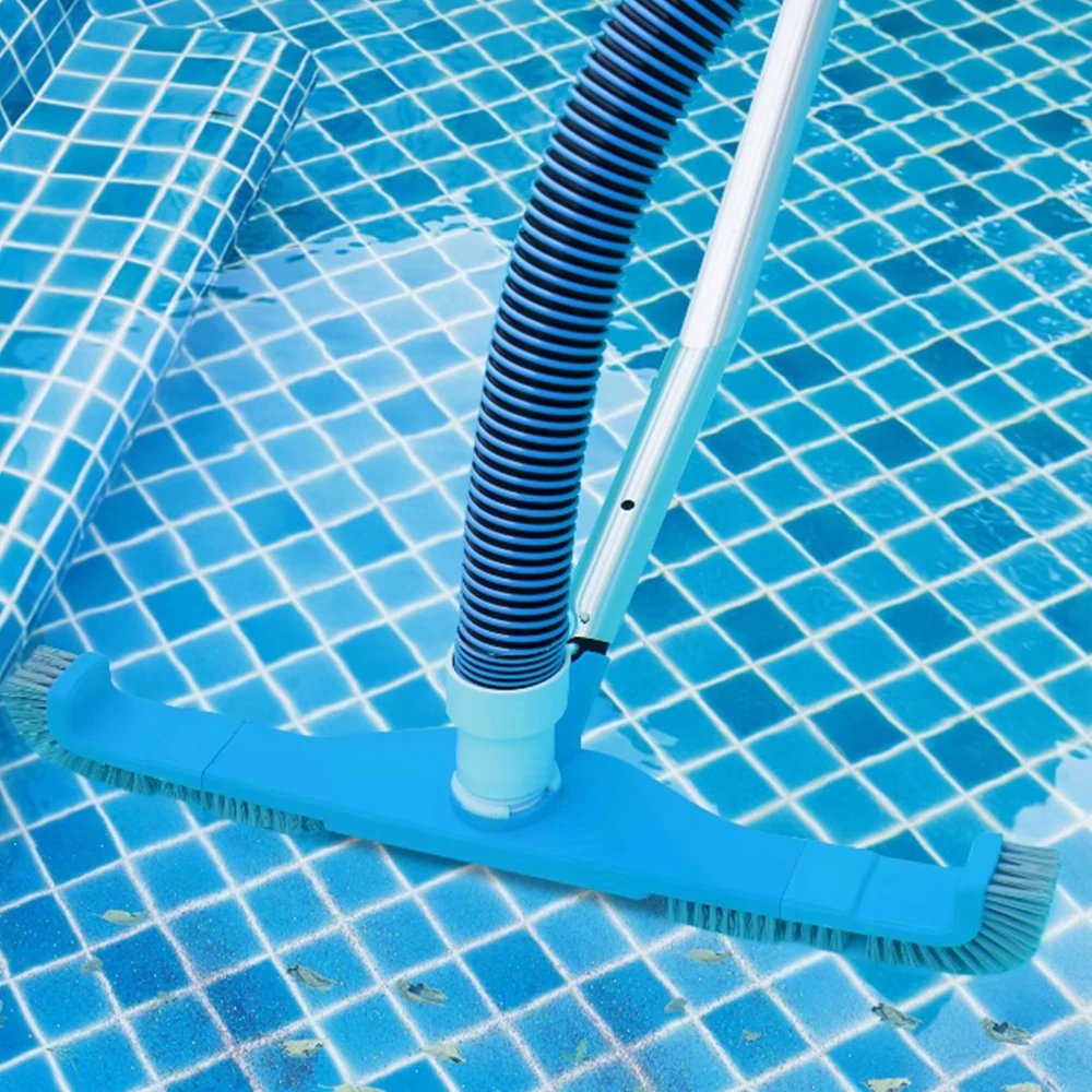 Pool Brushes Vacuum Cleaning Brush Head Accessories Suction Pool Vacuum Head Swimming Pool Cleaner With Curved Brush Pool Brushes Vacuum Cleaning Brush Head Accessories Suction Pool Vacuum Head Swimming Pool Cleaner With Curved Brush